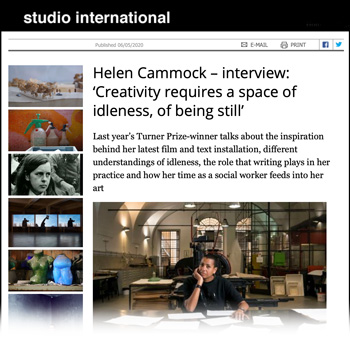 Helen Cammock interview